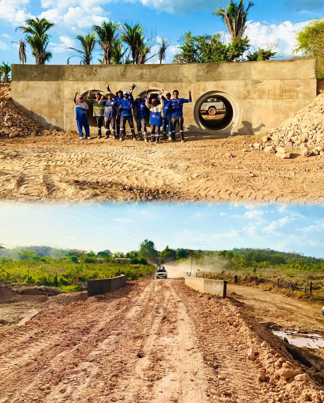 Uma obra histórica de nível estadual feita TOTALMENTE COM RECURSOS PRÓPRIOS DO MUNICÍPIO.