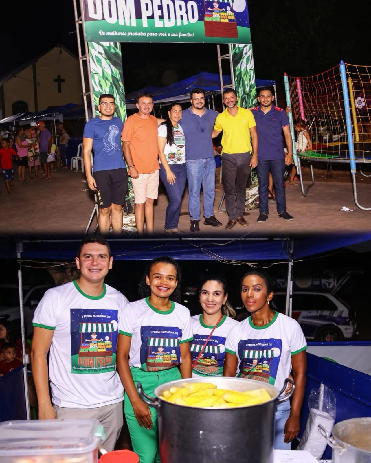 Mais uma Feirinha Noturna da Agricultura Dompedrense! 