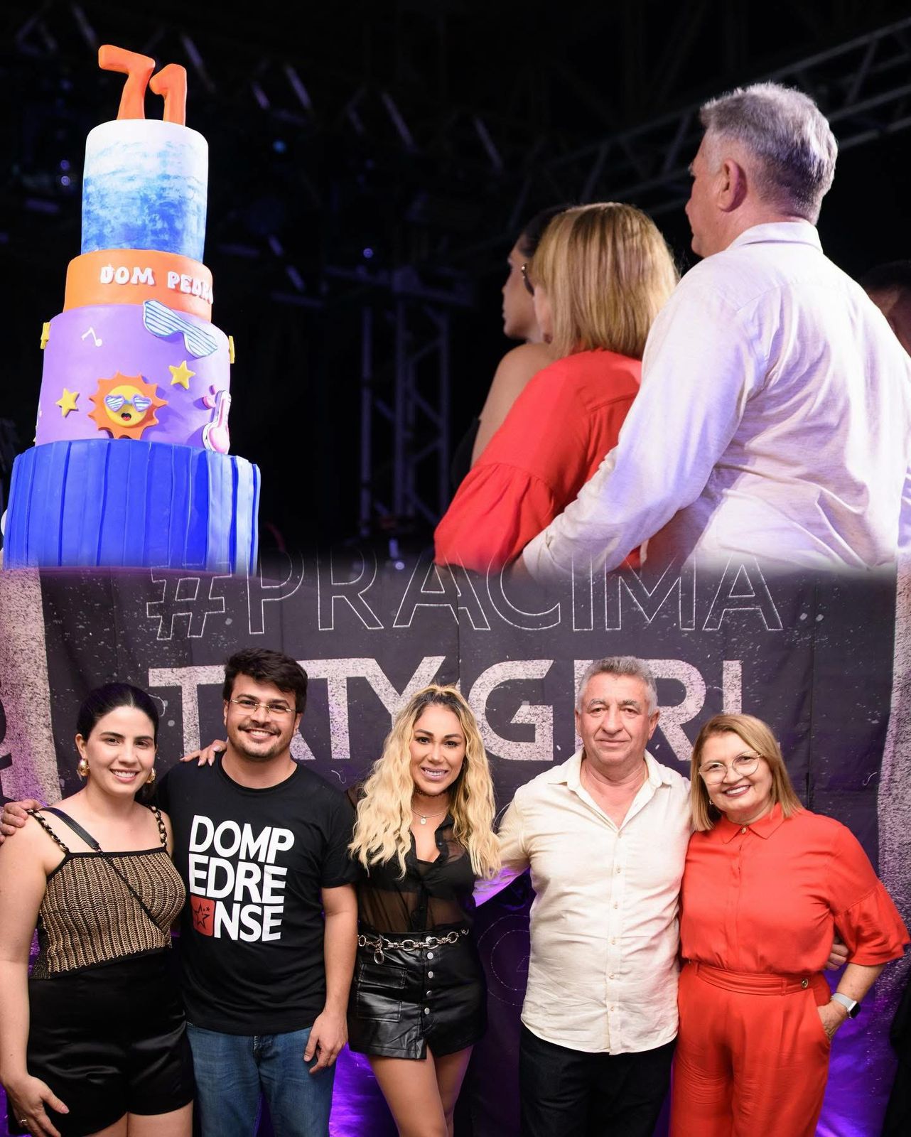 Registros do Grandioso Evento de Aniversário de 71 anos de Dom Pedro