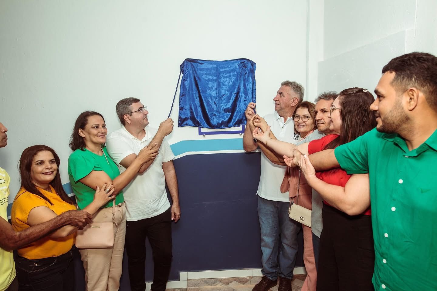 Inauguração da 19° Escola Reconstruída em Dom Pedro. 