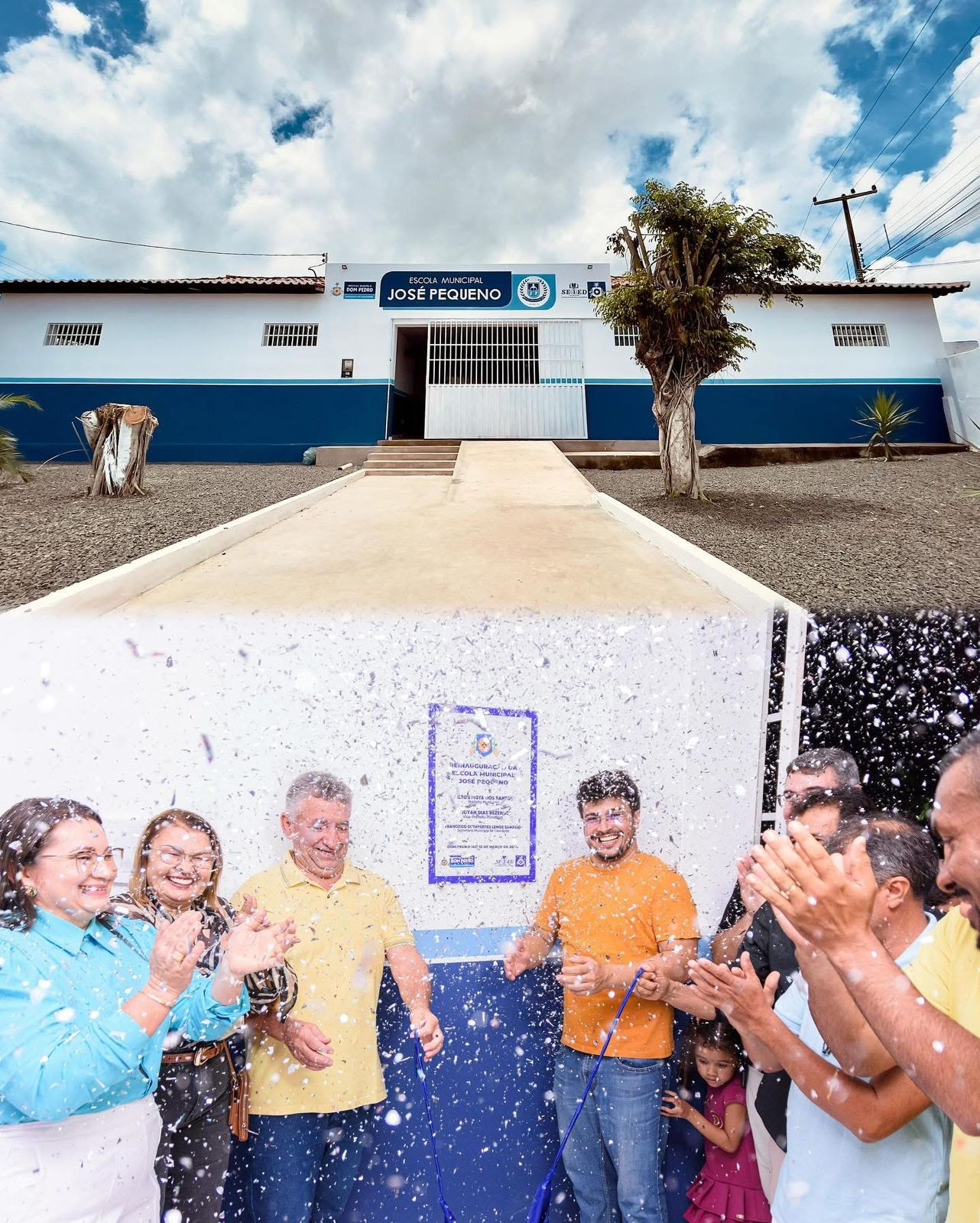 Dom Pedro vive hoje uma nova realidade de DESENVOLVIMENTO. 