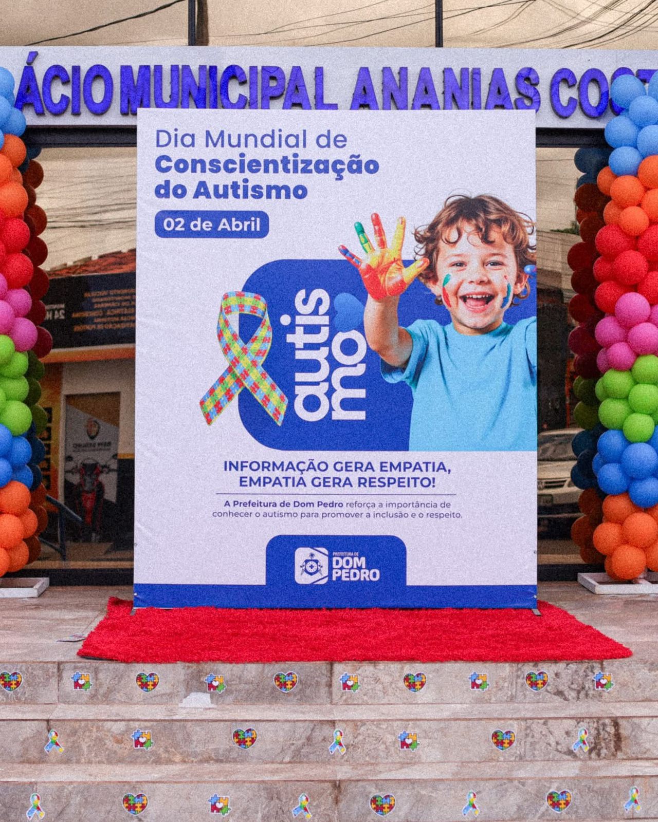 Dom Pedro é referência no apoio à causa autista!