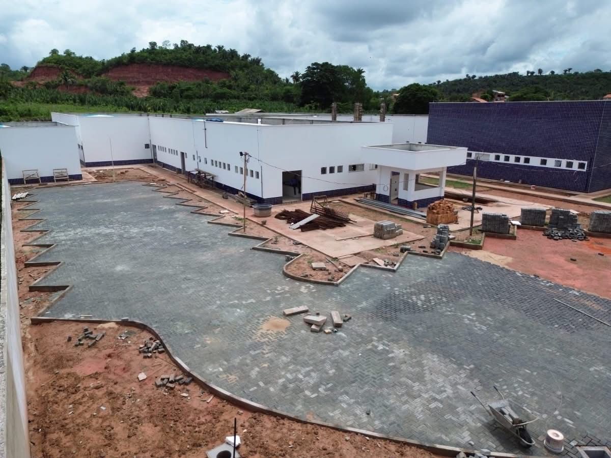 O NOVO HOSPITAL MUNICIPAL DE DOM PEDRO SEGUE EM FASE DE ACABAMENTOS!